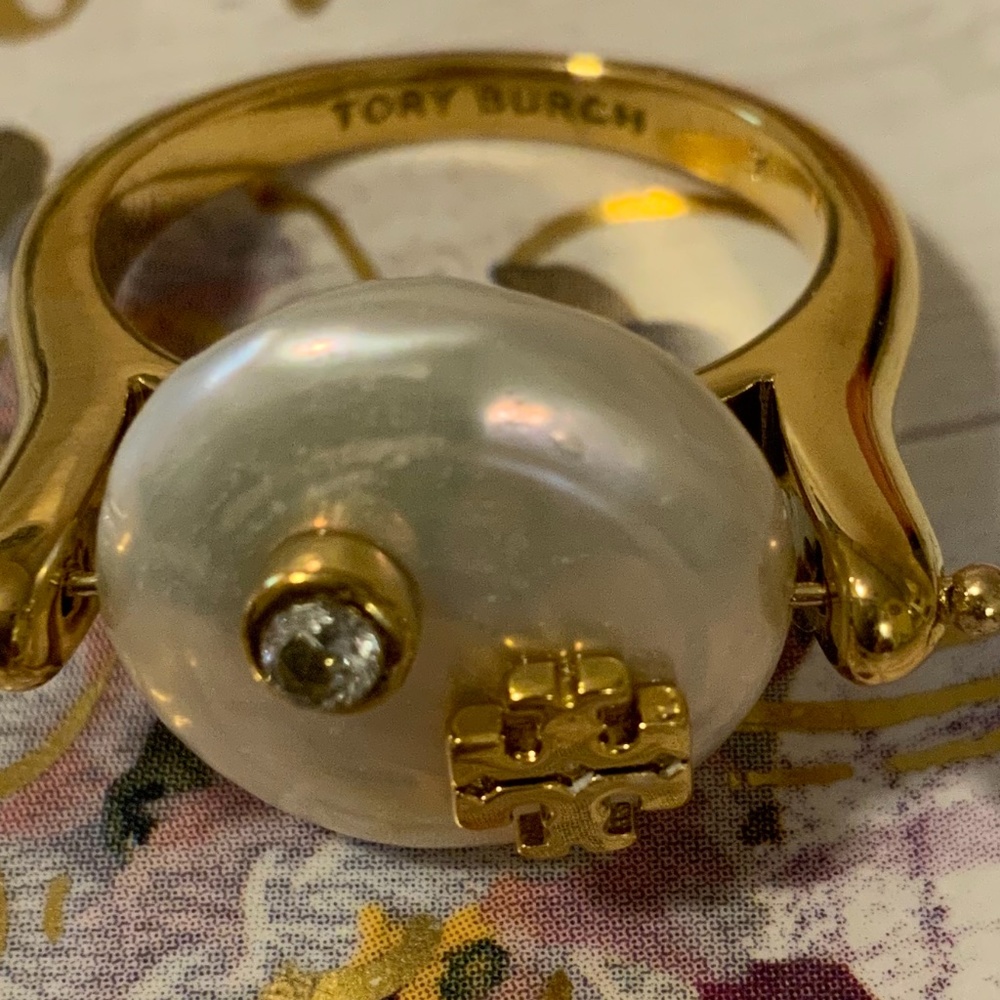 Tory burch pearly ring s 7 - Picture 6 of 7